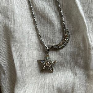 Mariana Moon & Star Swarovski crystal necklace